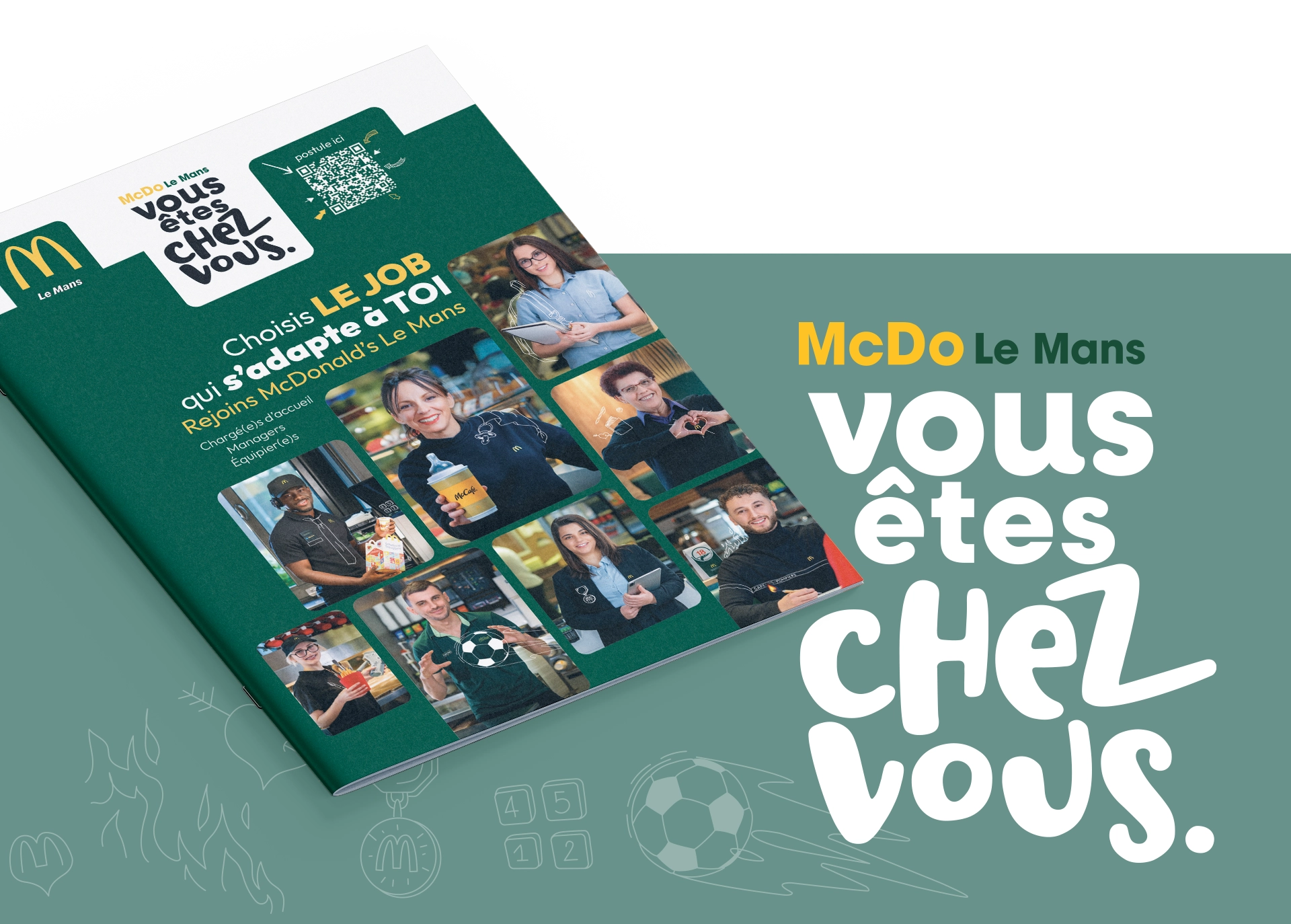 Signature McDo Le Mans flyer