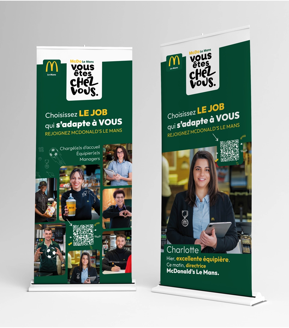McDo Le Mans rollup