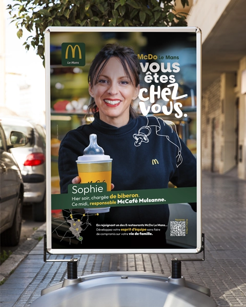 Affiche McDo Le Mans