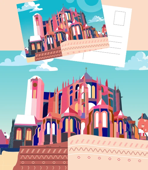 Illustration Office de Tourisme Le Mans Métropole